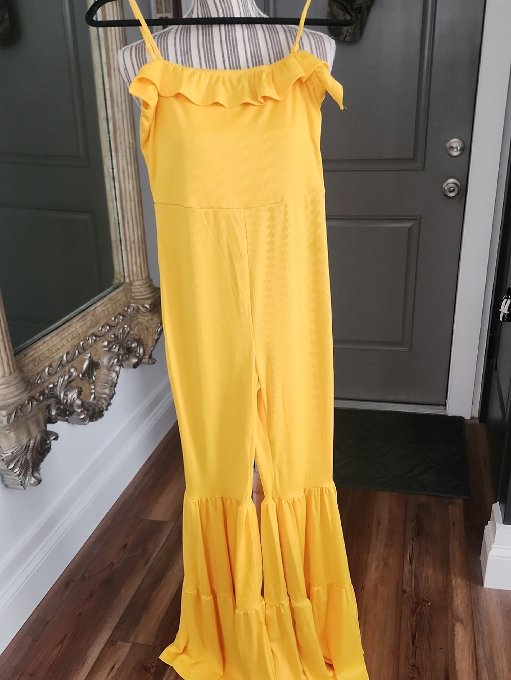 Jumpsuit-Boho Chic Tiered Leg - Picture 1 of 6
